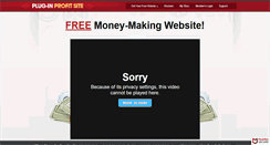 Desktop Screenshot of pluginprofitsite.com