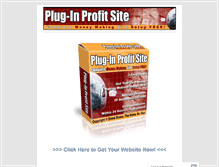 Tablet Screenshot of pluginprofitsite.net